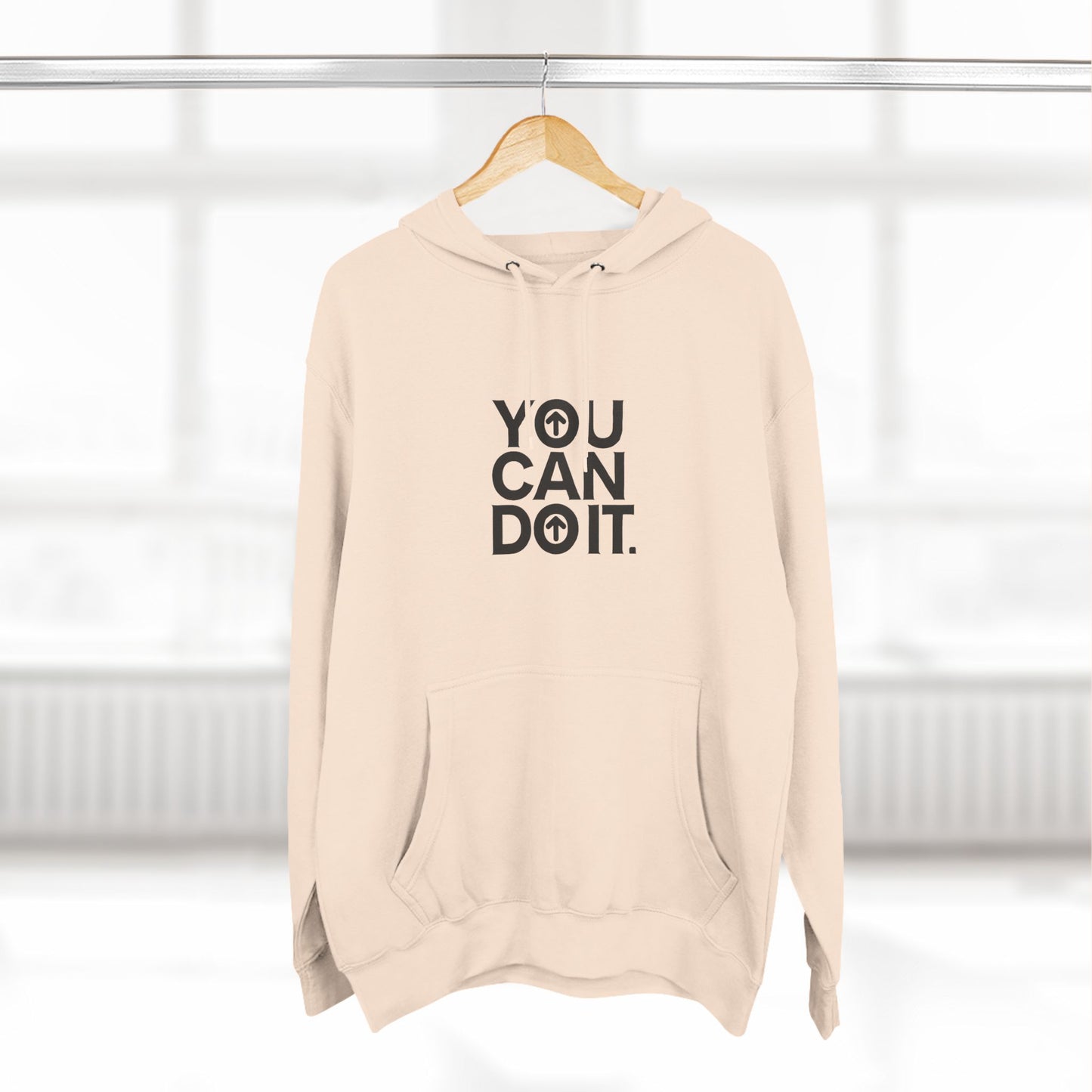 Viberise YOU CAN DO IT. Pullover Hoodie