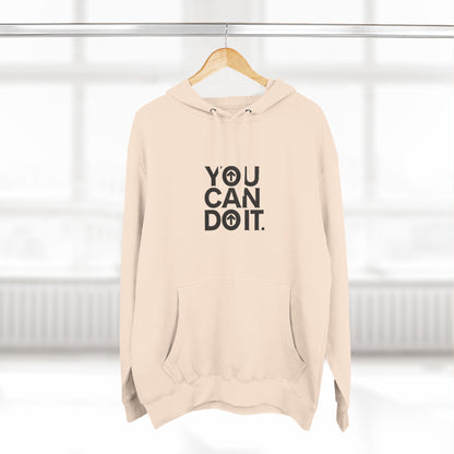 Viberise YOU CAN DO IT. Pullover Hoodie