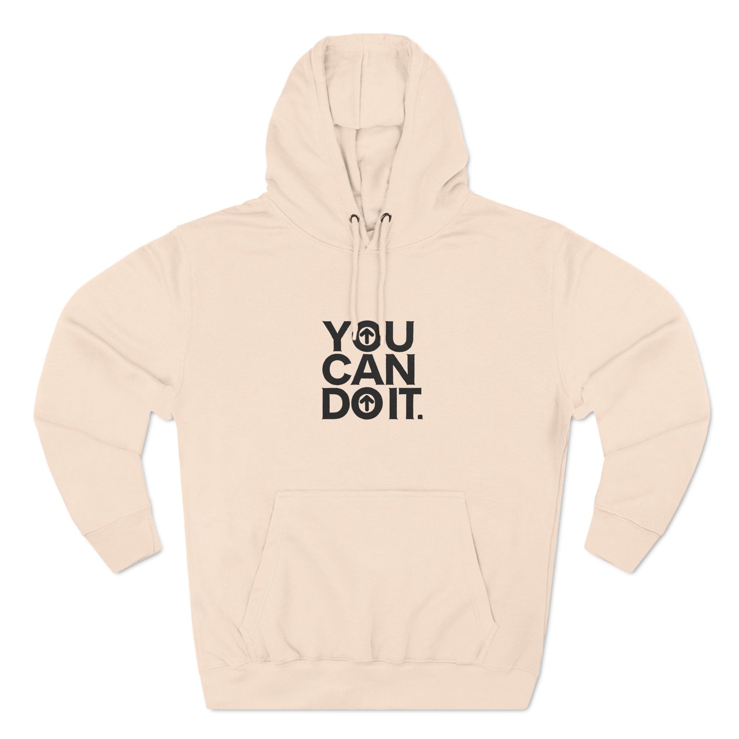 Viberise YOU CAN DO IT. Pullover Hoodie