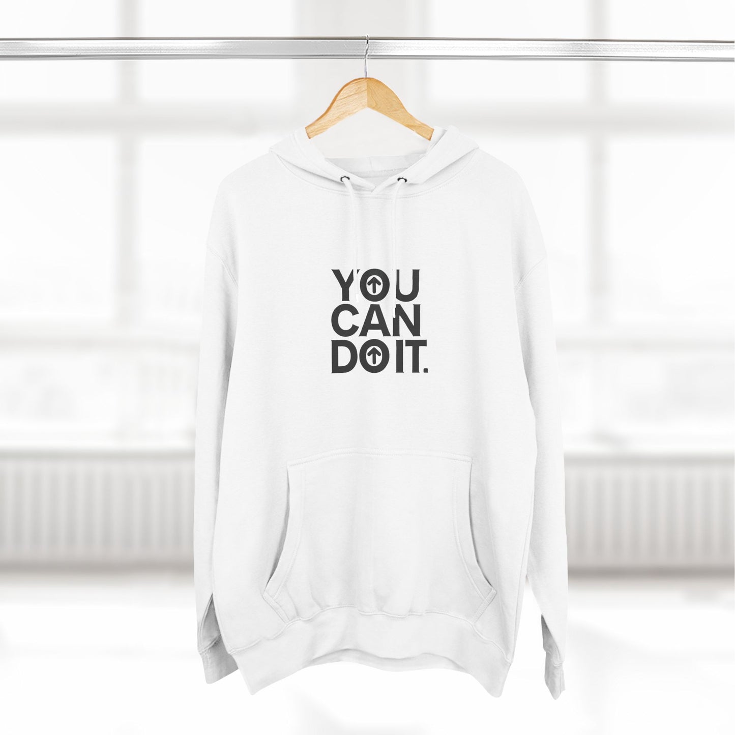 Viberise YOU CAN DO IT. Pullover Hoodie