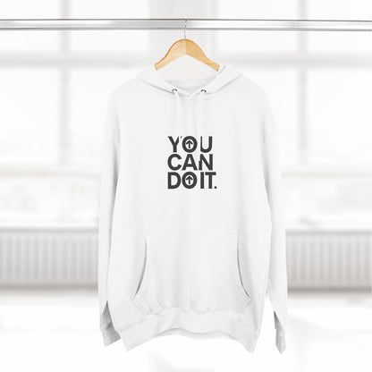 Viberise YOU CAN DO IT. Pullover Hoodie